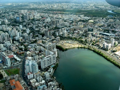 San Juan from above