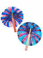 Coffee Filter Fireworks Craft