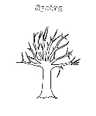 Spring Tree Worksheet